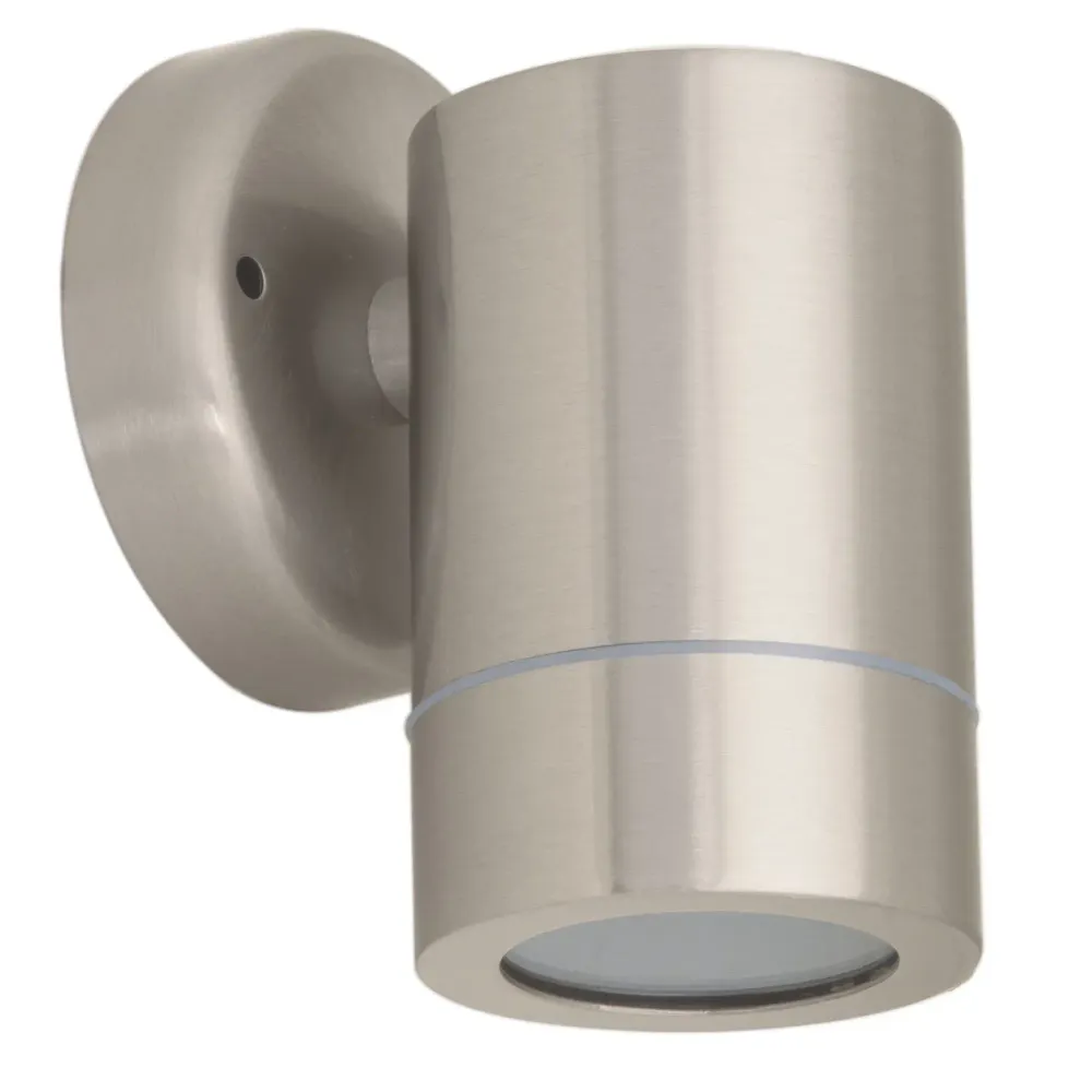 Arbotante cilind.1Spot 9cm.Inox sin foco con Cargador Incluido