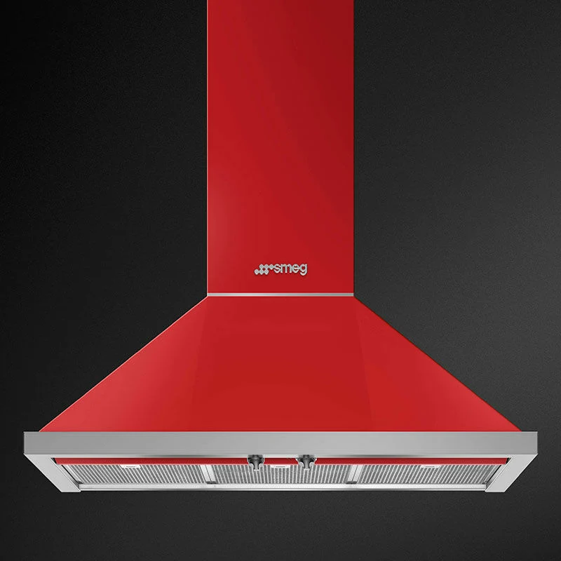 Baterí de 9V Campana decorativa Smeg KPF9RD Roja