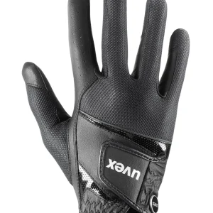 Baterí de 9V Guantes de equitación sumair Ébano 9
