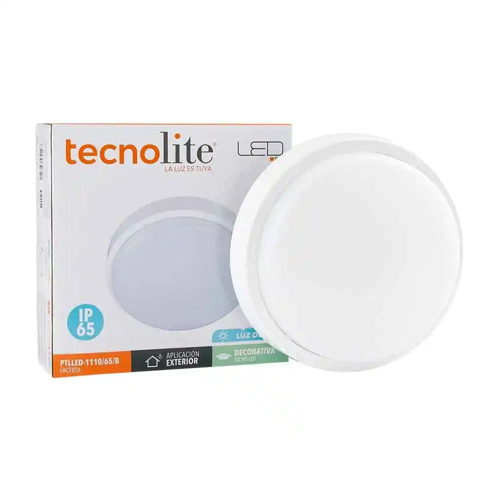 Baterí de 9V Lámpara de exterior o interior led tecnolite lacerta para sobreponer 9w luz de dí