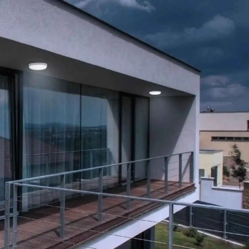 Baterí de 9V Lámpara de exterior o interior led tecnolite lacerta para sobreponer 9w luz de dí