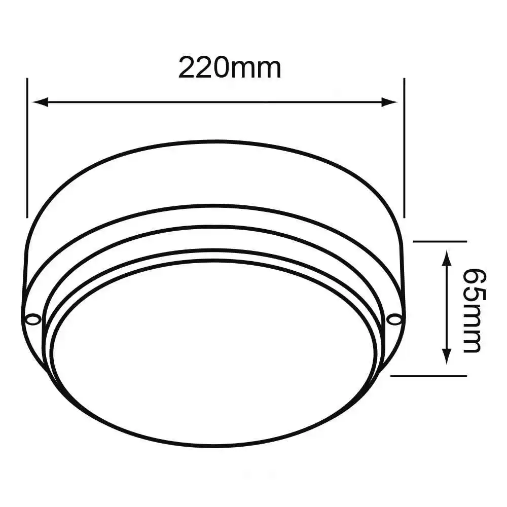Baterí de 9V Lámpara de exterior o interior led tecnolite lacerta para sobreponer 9w luz de dí