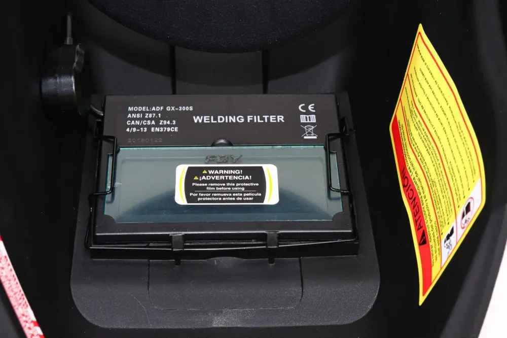 Baterías Recargables Careta para soldar electrónica soldar 9 13 sombras, foy