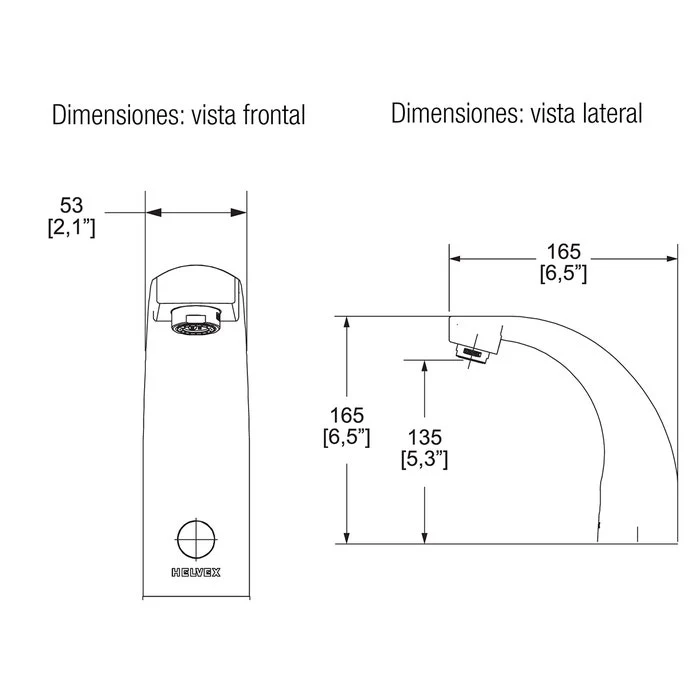 Baterías Recargables LLAVE DE LAVABO ELECTRONICA ALFA ECOLOGICA-TV-297-C-1.9