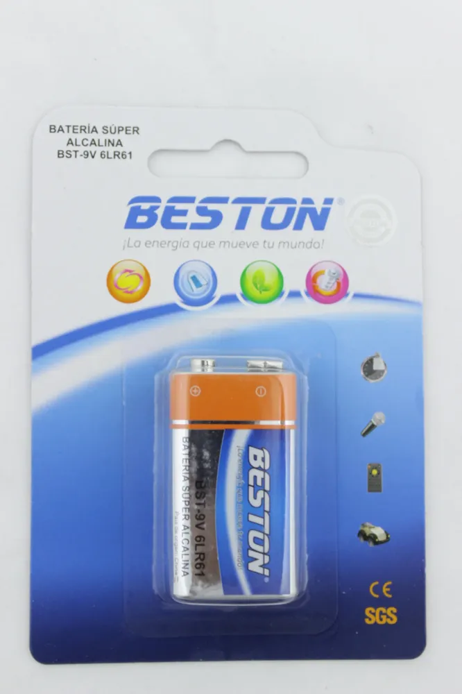 Baterías Recargables PILA ALCALINA TRONEX 9V BLISTER X1