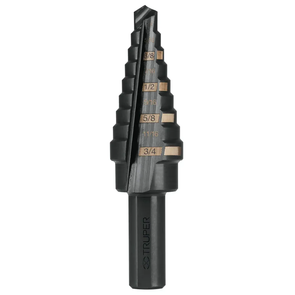 Broca escalonada, 9 escalones | Recargables 1000 Veces |