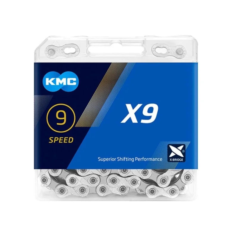 CADENA KMC X9 - Silver/Grey para Dispositivos de Alto Consumo