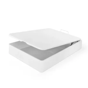 Canapé de madera 135x190cm Woodspace Y9 blanco SOMNALIS