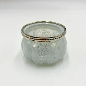 Cargador Inteligente Portavelas perla blanco 9cm