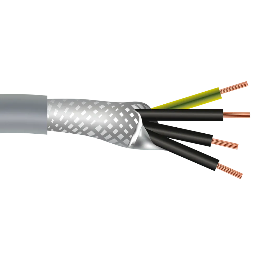Cargador Inteligente Shipboard Cable MXSO-9 16 AWG 9 Conductor Ultraligero PVDF Braid 600V