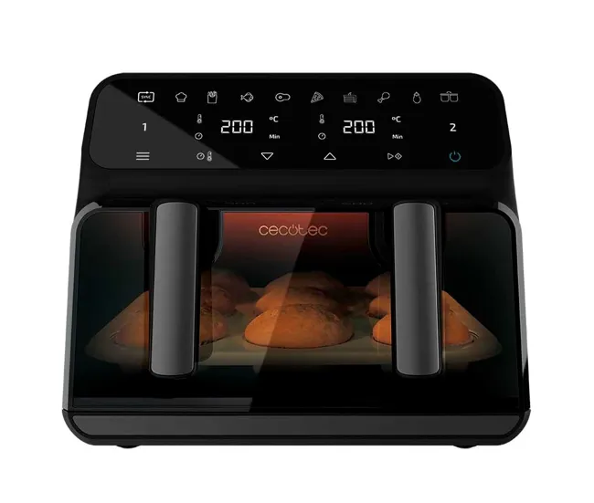 Cecotec Freidora sin Aceite Numérico de 9 Litros Cecofry Advance 9000 Window para Dispositivos de Alto Consumo