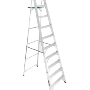 Certificadas CE Escalera de tijera de aluminio - 9 peldaños