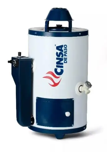 Cinsa calentador paso cdp 9 lts con Cargador Incluido