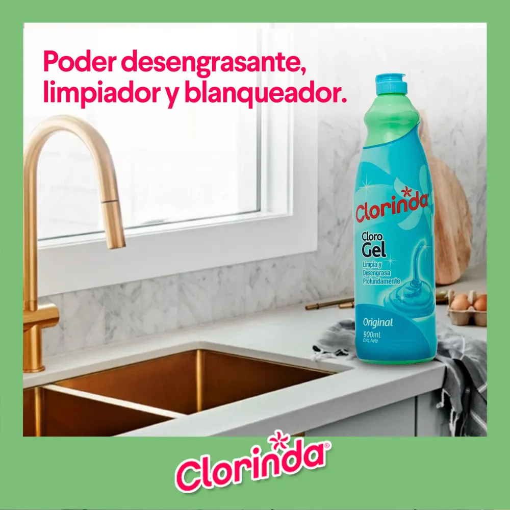 Clorinda Clorogel habitual 900 cc
