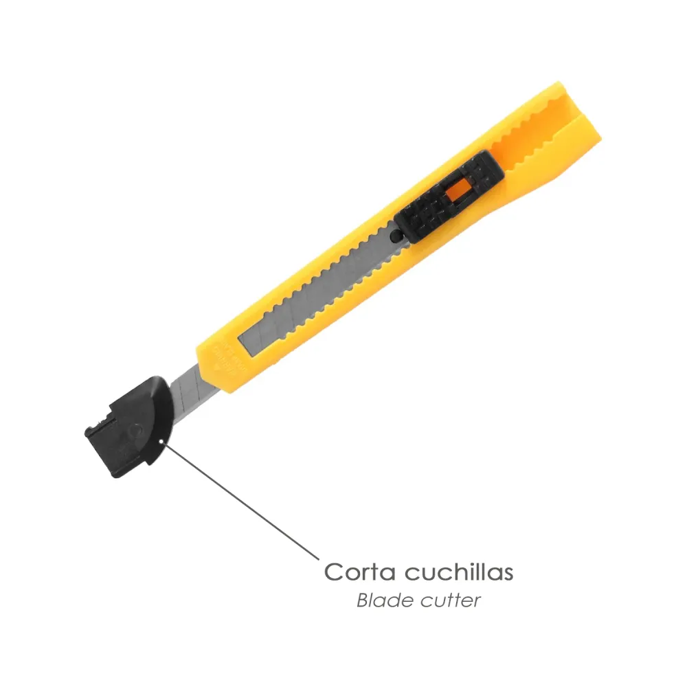 Cutter Eco Con Hoja De 9 mm Listas para Usar
