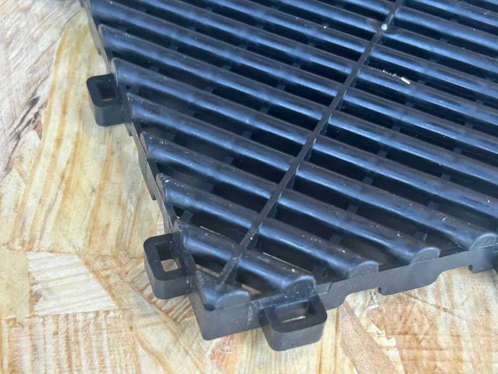 Dalle de Garage Exclusivo PVC Clipsable 395x395 mm - noir