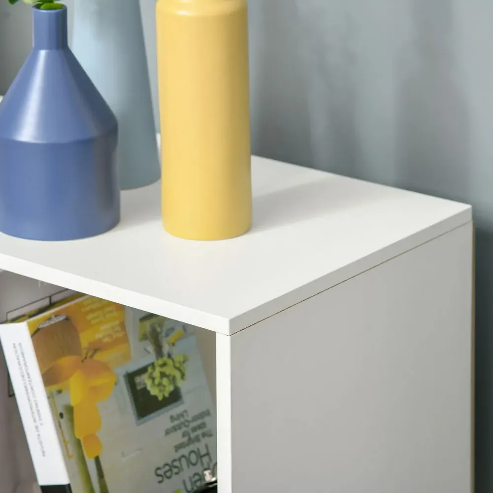 Estanterí Libbe Homcom 9 compartimentos blanco 91,5x91,5x29,5 cm