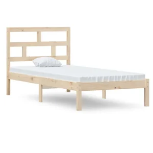 Estructura de cama madera maciza 90x190 cm AA - 24 Unidades
