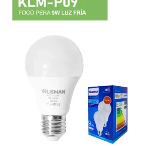 Foco pera 9w KLM-P09 - Klisman para Mandos Distancia