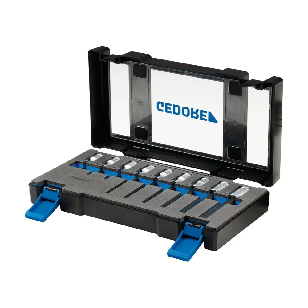 GEDORE 19-009 - 19 1/2" Socket Screwdriver Set