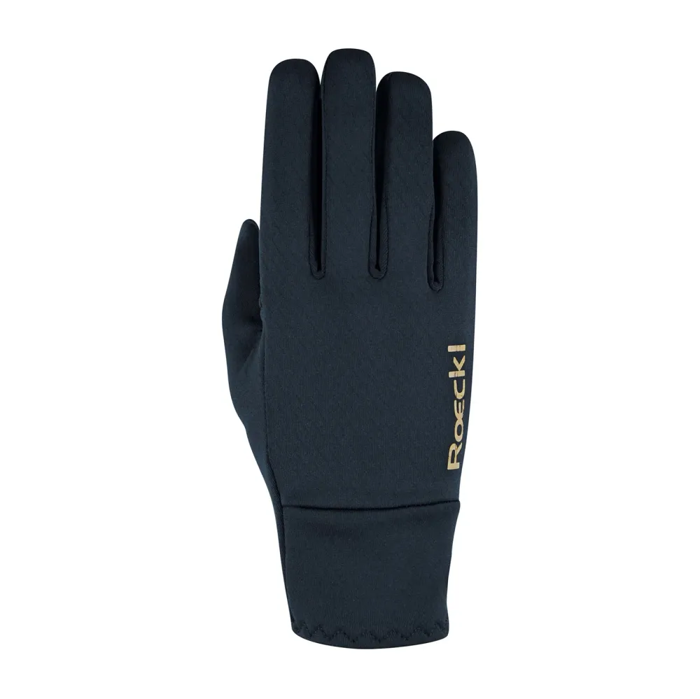 Guantes de equitación ROECKL Wesley Ébano 9 de Baja Autodescarga