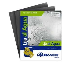 HOJA LIJA AL AGUA, GR.100 : 9" X 11" - ABRALIT