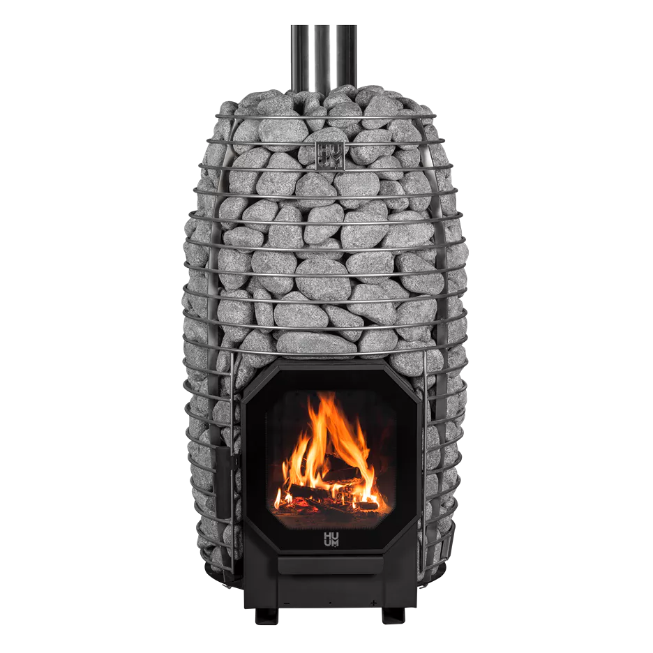 HUUM HIVE Flow wood-burning sauna stove 9.8 kW