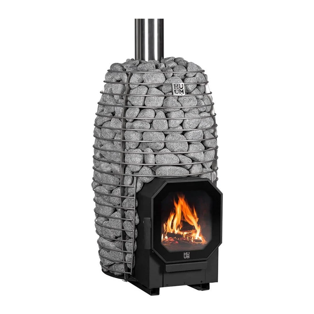 HUUM HIVE Flow wood-burning sauna stove 9.8 kW