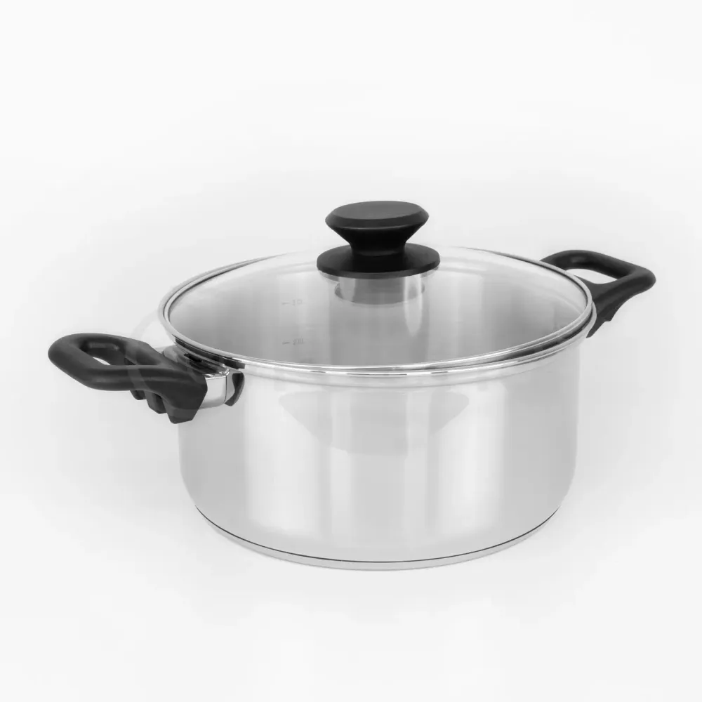 Juego bateria de acero inoxidable primaware tramontina 9 pzs con Garantí
