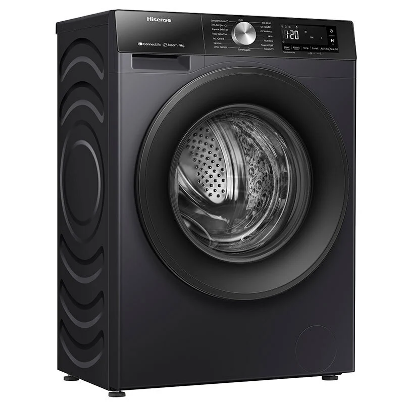 Lavadora Hisense WF3S9043BB3 9Kg | Recargables 1000 Veces |
