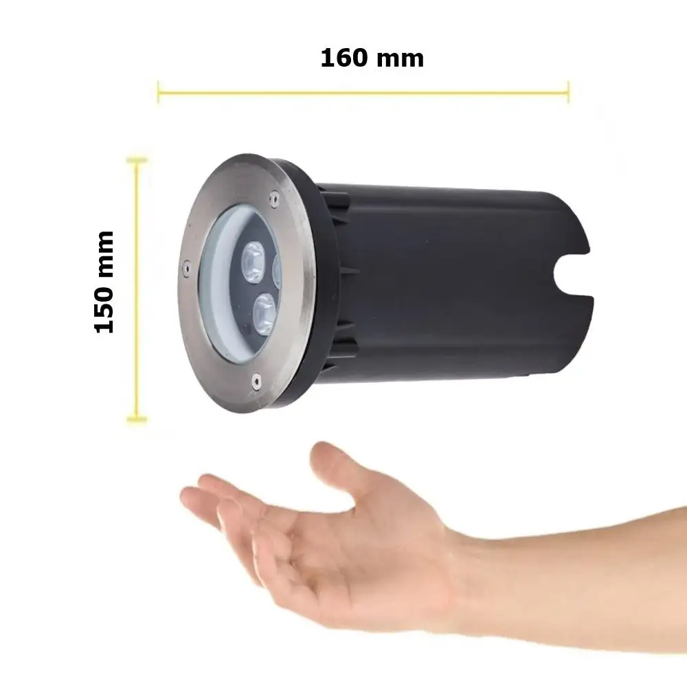 Ledvance uplight 9w 3000k 900lm 20 100-240v irc70 ip67 30000hrs para Dispositivos de Alto Consumo