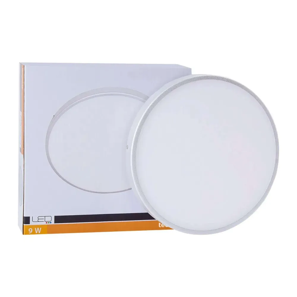 Lámpara de interior led ibiza tecnolite sobreponer empotrable bote integral 9w luz de dí con Estuche de Almacenamiento