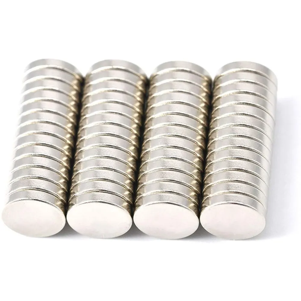 Loba iman neodimio extrafuerte circular 9,5x2mm plateados ud con Garantí
