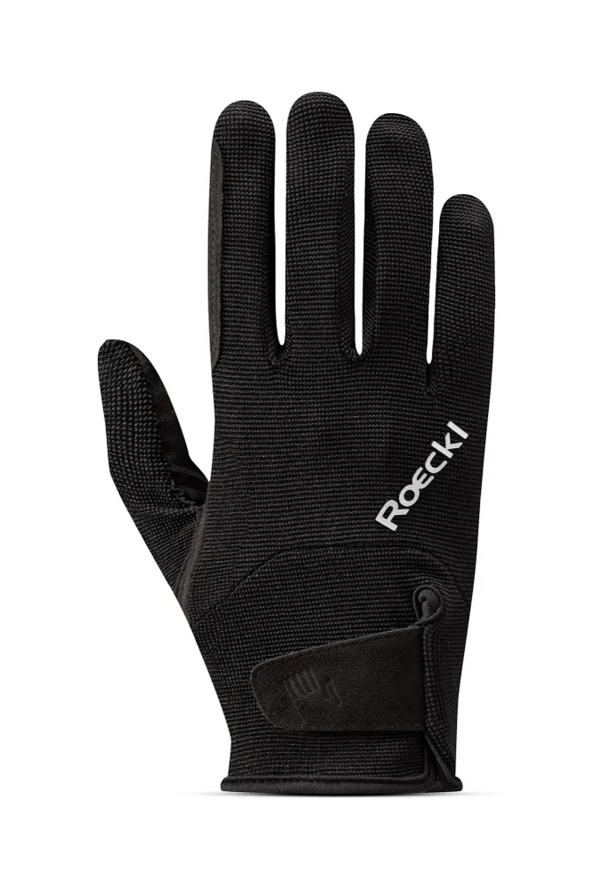 Meura Guantes de equitación Ónix 9
