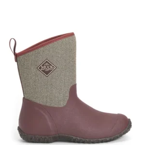 Muckster II Medium Height En caucho Boots Dark Red 9