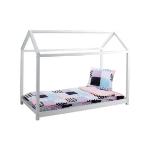 Pack de Pilas Estructura de cama casita PRÁCTICO 90X190