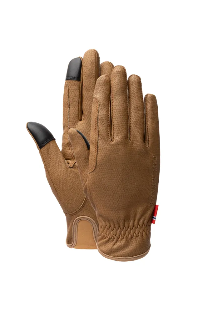Pack de Pilas Luka guantes de equitación (Versión estrecha) light café 9