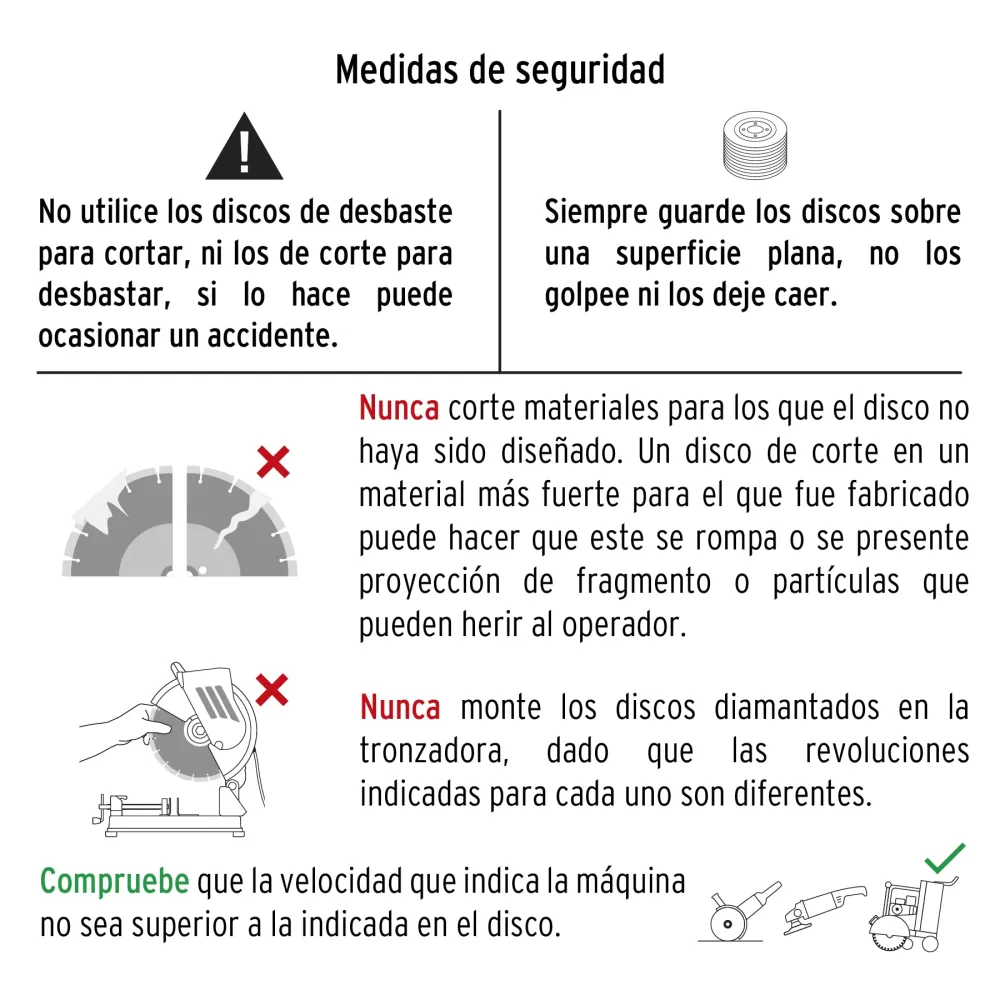 Pilas Alcalinas DISCO DIAMANTE 9' RIN SEGMENTADO USO GRA