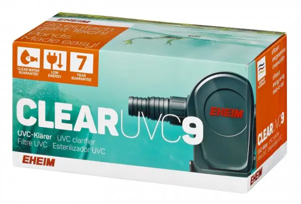 Pilas Alcalinas Eheim Estanque Lámpara Germicida Clearuvc-9