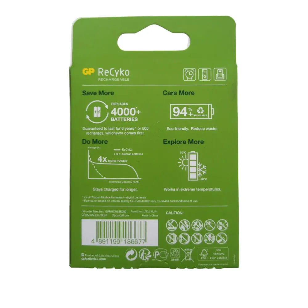 Pilas Alcalinas PILA RECARGABLE NIMH AAA 900 MAH BLISTER