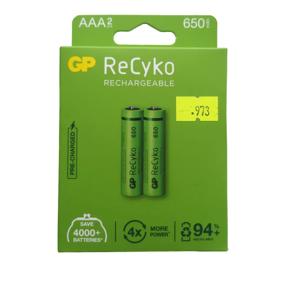 Pilas Alcalinas PILA RECARGABLE NIMH AAA 900 MAH BLISTER