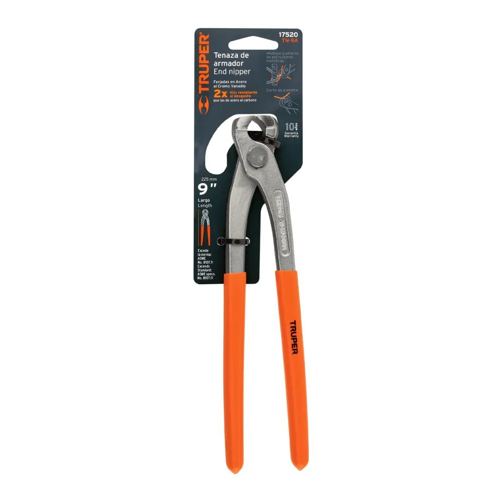 Pilas Alcalinas Tenaza de armador 9"