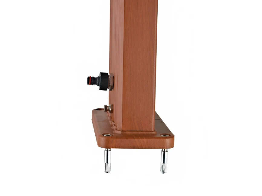 Pilas de Baterí Ducha solar estilo madera 9L Gre
