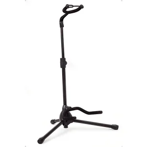 Pilas de Baterí PEDESTAL PARA GUITARRA NEGRO DE PIE D-9