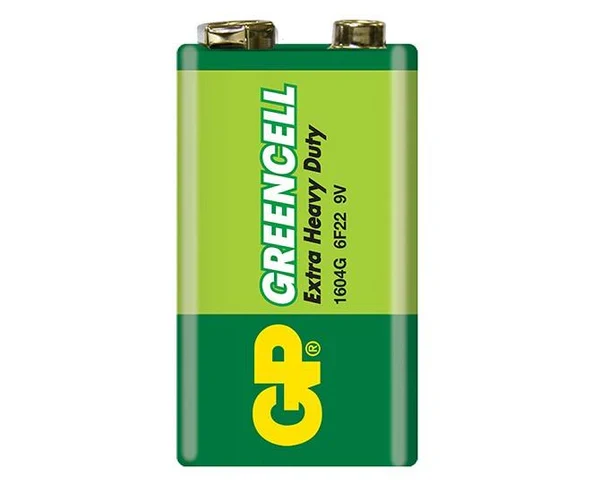 Pilas de Baterí PILA 9V CARBONO GP