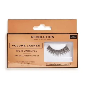 Pilas de Baterí Revolution - Pestañas postizas Volume Lashes - Nº.9 Unravel