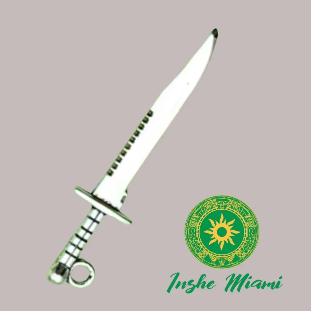 Pilas de Litio Cuchillo para Ebo y Usos Espirituales – 1.9")