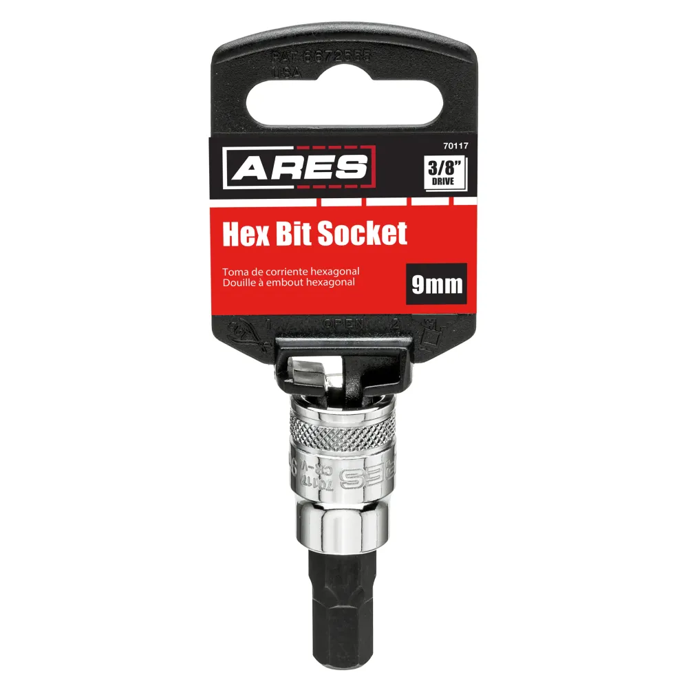 Pilas de Litio Dado con punta hexagonal de 9 mm
