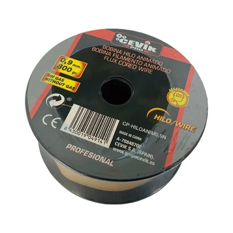 Pilas de Litio Hilo tubular sin gas 0,9mm de Cevik