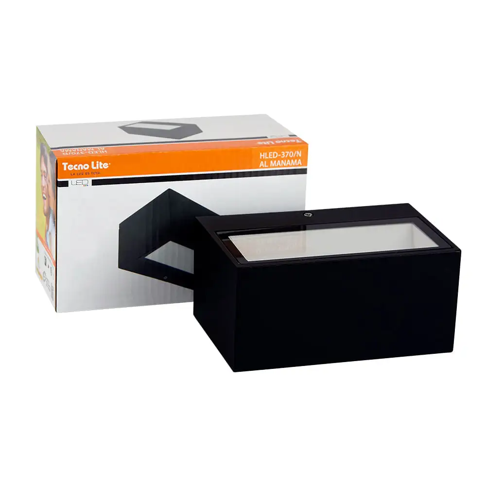 Pilas de Litio Lámpara de exterior led al manama tecnolite para sobreponer 9w luz blanca neutra